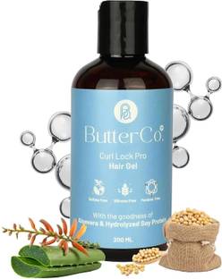 ButterCo. Curl Hair Gel For Curly Hair 3X Frizz Control With Longer Curl Hold Protection Hair Gel