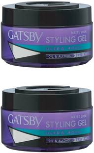 GATSBY Japan Styling Gel - Ultra Hold, (Pack of 2) Hair Gel