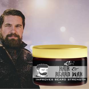 Riffway Men Mustache & Beard Hair Wax / Adds Shine & Rich Glossy Shiny / Men Hair Balm Hair Gel
