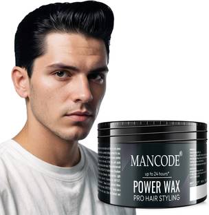 MANCODE Power Wax Pro Hair Styling Cream for Strong Hold, Matte Finish & Vitamin E Hair Wax