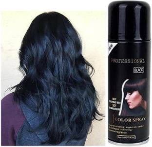 MYEONG Temporary Black Hair Color Spray Hair Spray