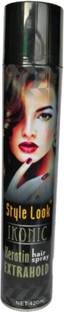 Three Elements keratin hair setting spray extra hair holding spray hair styling spray Hair Spray