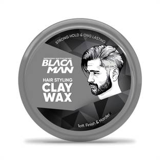 blaca Man Clay Wax for Try A Different Style Hair Clay