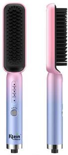 ktein 2-in-1 Hot Air Ion Dryer Brush & Styler – Curling Iron & Straightener Hair System Tape