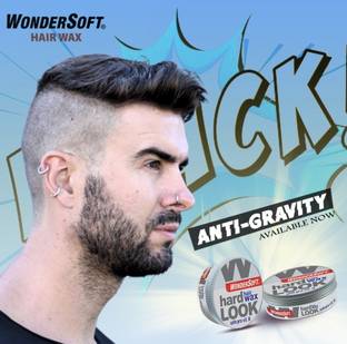 Wondersoft Hard Look Anti-Gravity Hair Wax With Pro Vitamin-B For Stronger Hair Hair Wax