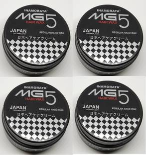 MG5 INAMORATA RPG_480D_MG5 Smooth with Soft Fragrance Japan Hair Stylish Long lasting hair wax for men pack of 4 Hair Wax