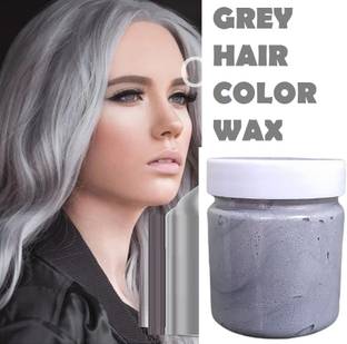 GFSU - GO FOR SOMETHING UNIQUE Silver temporary hair color wax (100 g) , Silver