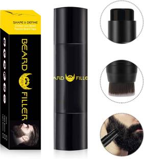 maycreate Beard Pencil Filler for Men Dual Tip 2 in 1 Beard Pencil with Brush Hair Tonic