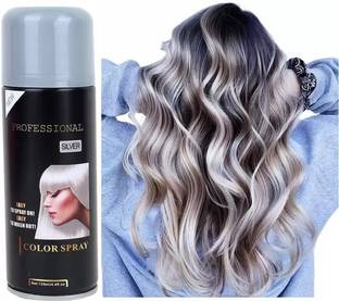 GABBU Silver Temporary hair color Spray instant hair colour for man and woman1 Hair Spray