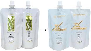 Beauty Garage BG X-Straight Hair Straightening Cream (Intense Cream+Neutralizing Cream) Hair Cream