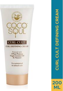 Coco Soul Curl Cult Hair Defining Cream for Moisturized & Defined Curls Hair Cream