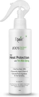 ktein 100% Plant Based Natural Hair Heat Protection with Xtra Shine Spray Hair Spray