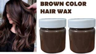 THTC Professional Brown Hair Style Color Wax Hair Wax