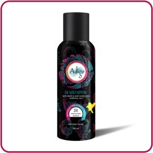 adigo BEARD SPRAY WITH GRAPE & SUNFLOWER SEED ESSENTIAL OILS Hair Spray