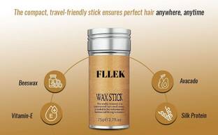 FLLEK Hair Wax Stick Edge Control Slick Stick Hair Pomade Stick Non-greasy Styling Wax Hair Wax