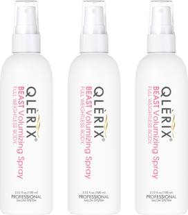 QLERIX Beast Volumising Hair Spray for Hair Styling Texturising Spray pACK OF 3 Hair Spray