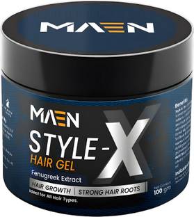 MAEN Style Hair Gel for Men | Medium Hold | Medium to Long Hair Gel