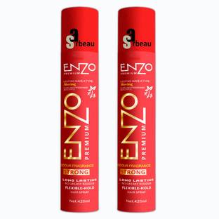 Sarbeau Hair Holding GOLD Premium Ultra Shine Finish Hair Spray- Pack of 2_C_164 Hair Spray