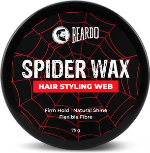 BEARDO SPIDER WAX for Stylish Hair Wax Strong Hold Natural Shine | Re-stylable Hair Wax