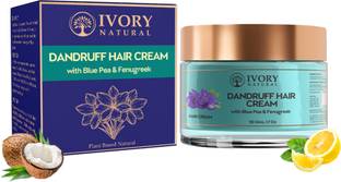 Ivory Natural Dandruff Hair Cream (50 Gm) - Fights Dandruff, Relieve Itchy, Dry Scalp Hair Cream