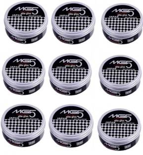 Elite gliss mg 5 Styling Hair Wax for Men Strong Hold, Matte Finish, Adds Volume pack of 9 Hair Wax