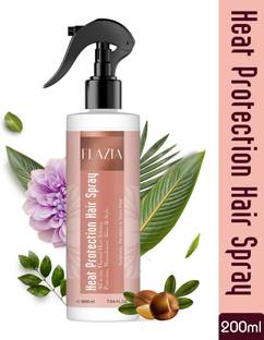 FLAZIA Natural Heat Protection Spray Enriched With Evening Prime Rose And Argan oil Hair Spray