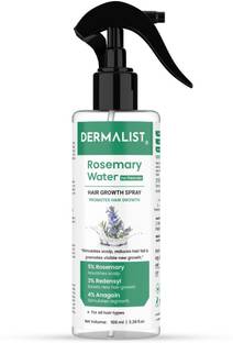 Dermalist Rosemary Water Spray for Hair Growth, Thickness & Hairfall Control, 100% Natural Hair Spray