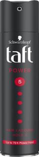 TAFT POWER HAIR LACQUER MEGA STRONG 5 250 ML PACK OF 1 Hair Spray