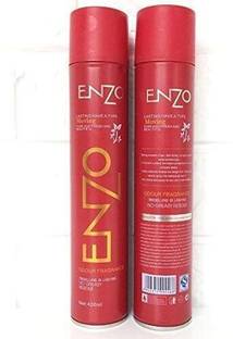 De_Huda ENZO GOLD Premium Ultra Shine Finish combo Hair Spray Hair Spray