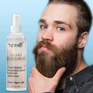Newsio Sea Salt Beard Spray Volume Texture Heat Protectant Hold Styling Beard Spray Hair Spray