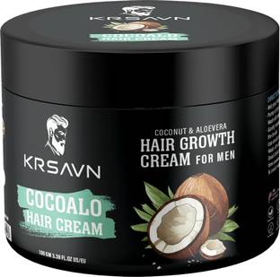 KRSAVN Cocoalo Hair Cream for Men - Hair Growth & Nourishment - 100 g Hair Cream