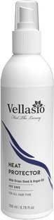 vellasio Hair Heat Protector with Heat protection Spray With Graps Seed And Argan oil 200 ml Hair Spray