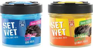 SET WET Ultimate hold & cool hold Hair Gel