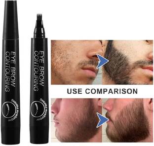 manasona New Waterproof Beard Pencil Filler For Men Styling Beard Beard Cream