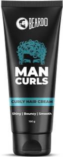 बियर्डो Man Curls Curly Hair Cream | Define & Enhance Curls with Natural Hold बालों की क्रीम