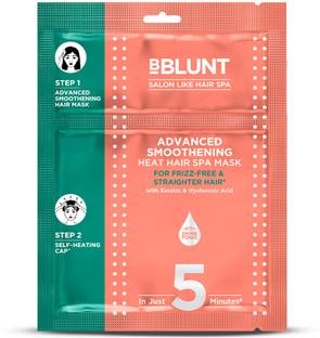 BBlunt Advanced Smoothening Heat Hair Spa Mask with Keratin & Hyaluronic Acid