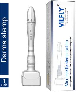 VILFLY Advanced Derma Stamp for Hair Growth | Adjustable Needles 0 to 3mm