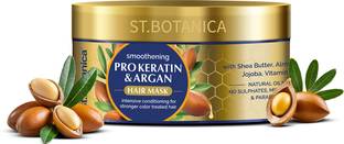 St.Botanica Smoothening Pro Keratin & Argan Mask for Stronger Color Treated