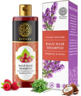 BUDDHANATURAL Bald Hair Shampoo (200ml, Ayush Certified) - Stimulate Hair Roots for New Hair