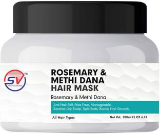 SV PROFESSIONAL Rosemary Mathi dana Hair Mask, Repair for Dry, Damaged, & Frizzy Hair (200ml)