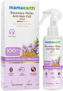 Mamaearth Rosemary Water Anti-Hair Fall Spray with 100% Pure Rosemary Water & Methi Dana