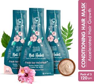 Nat Habit 5-Oil Hibiscus FRESH Hair Mask (NutriMask) | Hair