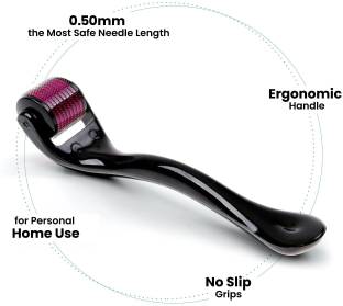 GOLDINKS Derma Roller 0.5mm, 540 Titanium Needles | Boost Hair Growth & Scalp Health