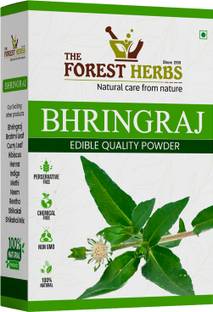 The Forest Herbs Natural Care From Nature Bhringraj Powder For Hair Growth & Conditioning 200g, Eating and Skin