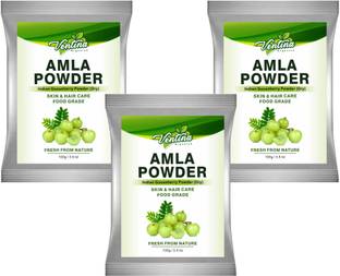 Ventina Organics Amla Indian Gooseberry Powder for eating and hair growth
