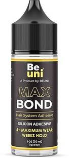 BEUNI Max Bond Wig Glue Waterproof Lace Front Wig Glue For Wigs, Transparent Lace Adhesive for Hair Replacement, Strong Hold
