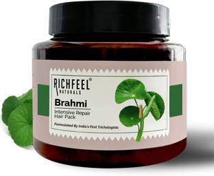 RICHFEEL Brahmi Intensive Repair Hair Pack |Treats Damage & Split Ends 500gm