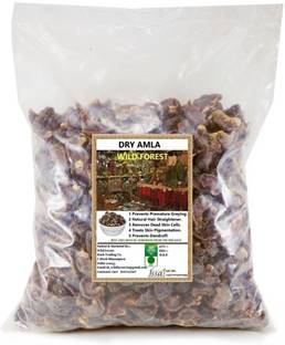 WILD FOREST DRY AMLA ( Dry Raw Herb ) (Gooseberry) 600 GM