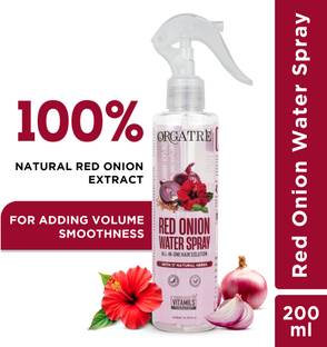 Orgatre Red Onion Water Spray with 17 Natural Herbs for Hair Growth & Scalp Nourishment