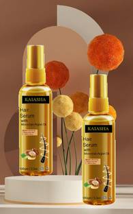 KAIASHA natural hair shiny serum for frizzy hairs